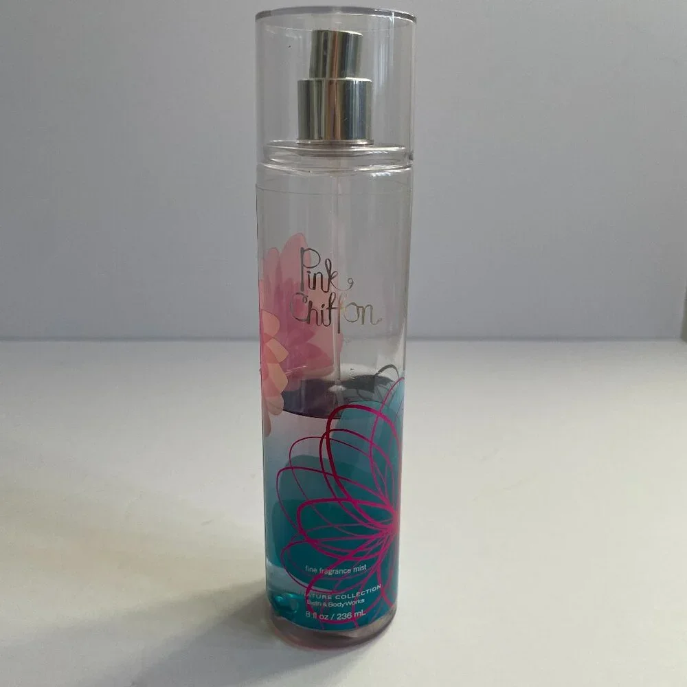 Discontinued Bath & Body Works Pink Chiffon Fine Fragrance Mist 8 FL OZ